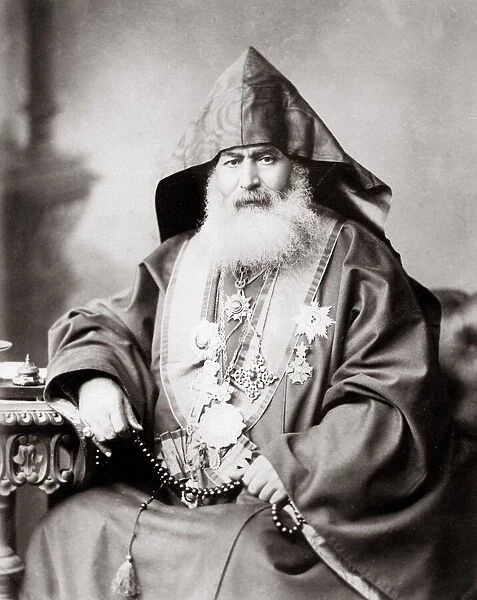 Holy Land Palestine Israel Armenian patriarch of Jerusalem