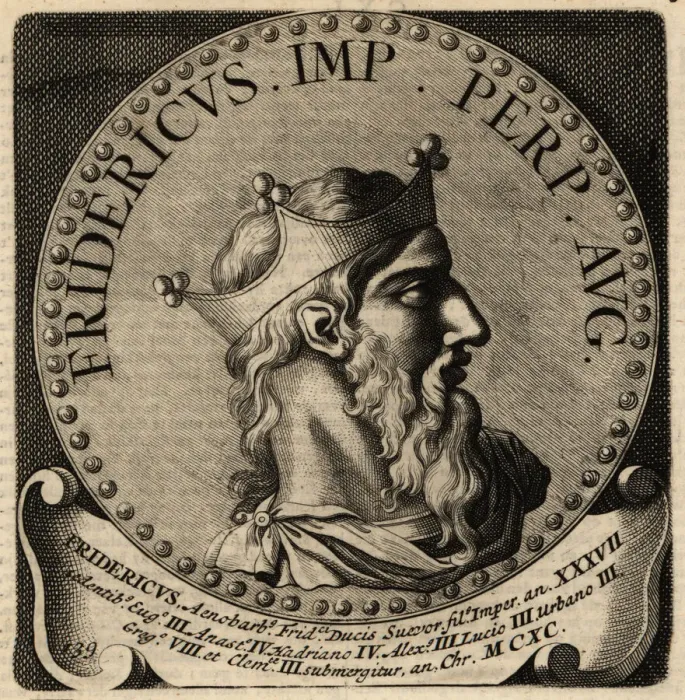 Framed Print : Holy Roman Emperor Frederick I Framed Print : Holy Roman Emperor Frederick I