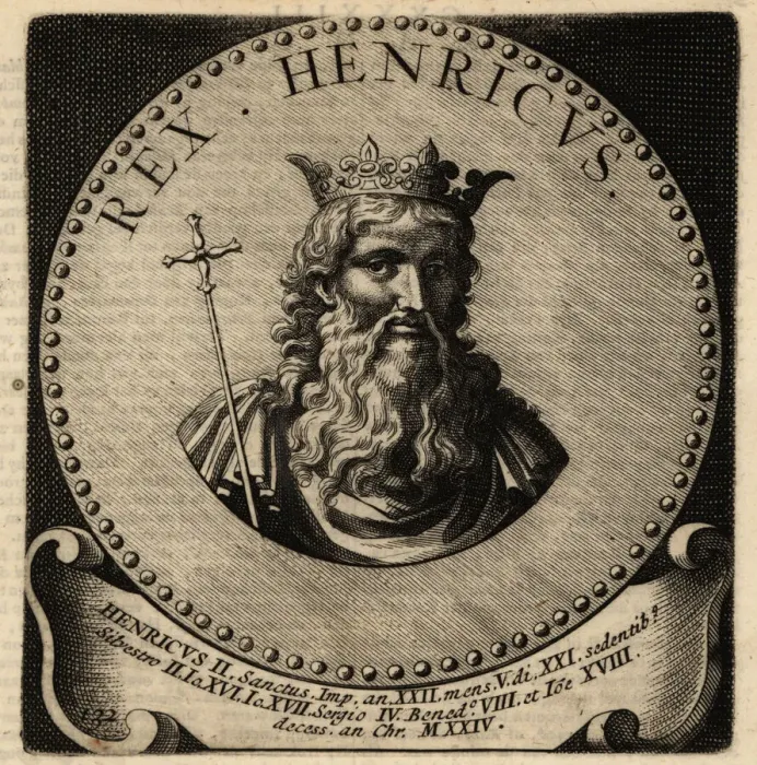 Framed Print : Holy Roman Emperor Henry II Framed Print : Holy Roman Emperor Henry II