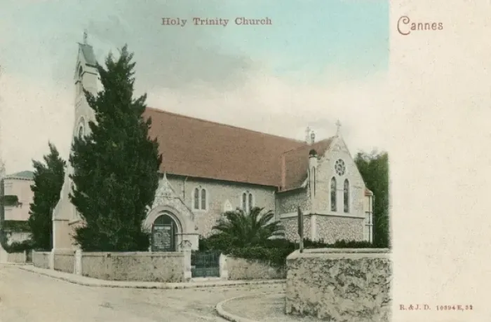 Framed Print : Holy Trinity Church, Cannes, France Framed Print : Holy Trinity Church, Cannes, France