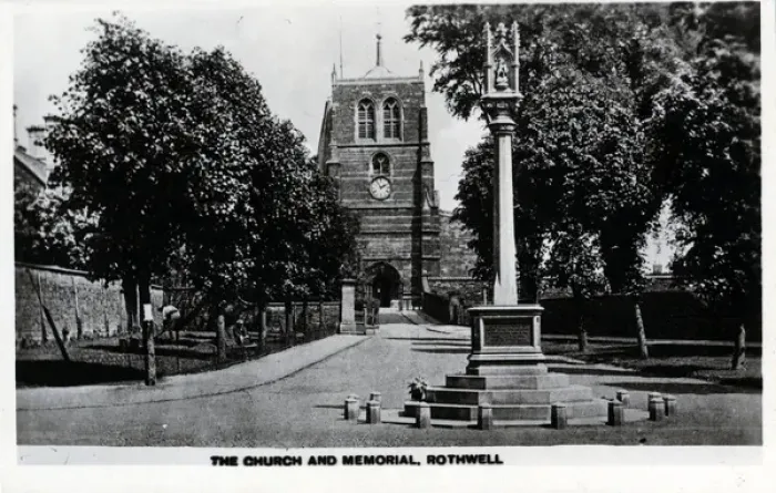 Framed Print : Holy Trinity Church & Memorial, Rothwell, Yorkshire Framed Print : Holy Trinity Church & Memorial, Rothwell, Yorkshire