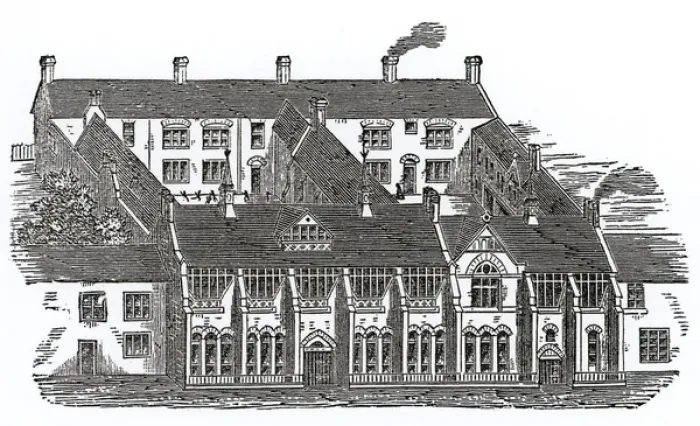 Framed Print : Holy Trinity Industrial School, Liverpool