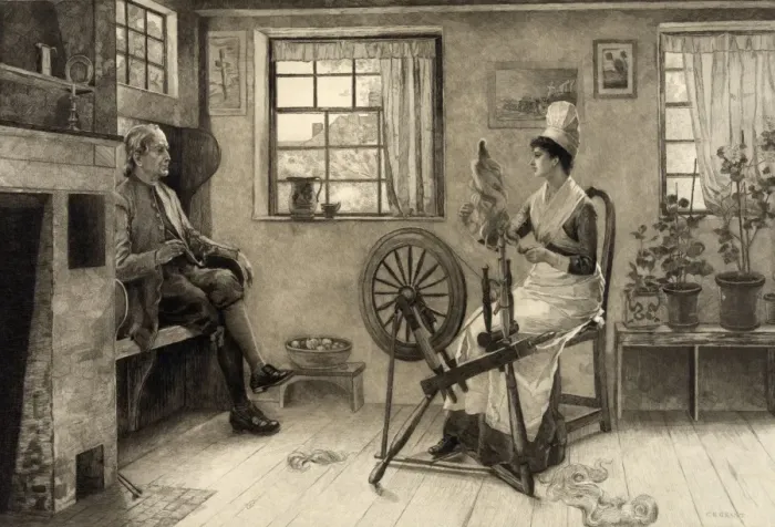 Framed Print : The home of Evangeline