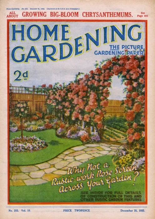 Framed Print : Home Gardening magazine, December 1932 Framed Print : Home Gardening magazine, December 1932