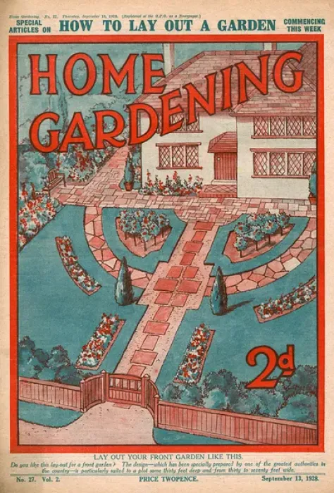 Framed Print : Home Gardening magazine, September 1928 Framed Print : Home Gardening magazine, September 1928