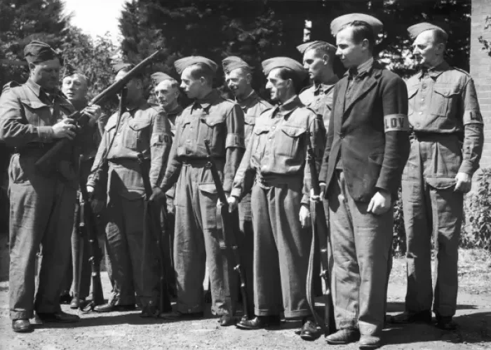 Framed Print : Home Guard World War II