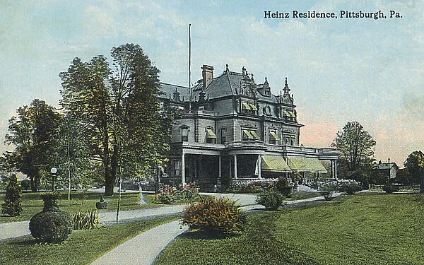Home of Henry J. Heinz, Pittsburgh, PA, USA