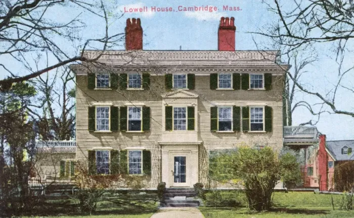Framed Print : Home of James Russell Lowell, Cambridge, Massachusetts, USA Framed Print : Home of James Russell Lowell, Cambridge, Massachusetts, USA