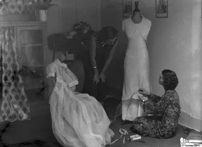 Framed Print : Home-Made Wedding Dress Framed Print : Home-Made Wedding Dress