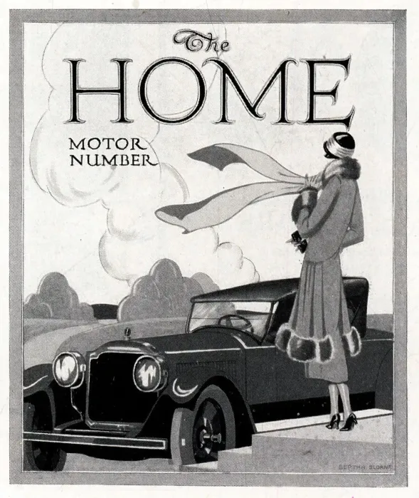 Framed Print : The Home, Magazine Cover Framed Print : The Home, Magazine Cover