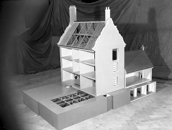 Home Office model of a building