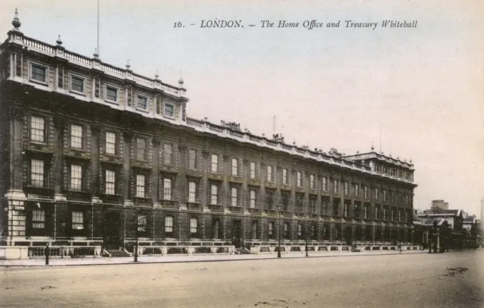 Framed Print : The Home Office and Treasury Building, Whitehall, London Framed Print : The Home Office and Treasury Building, Whitehall, London