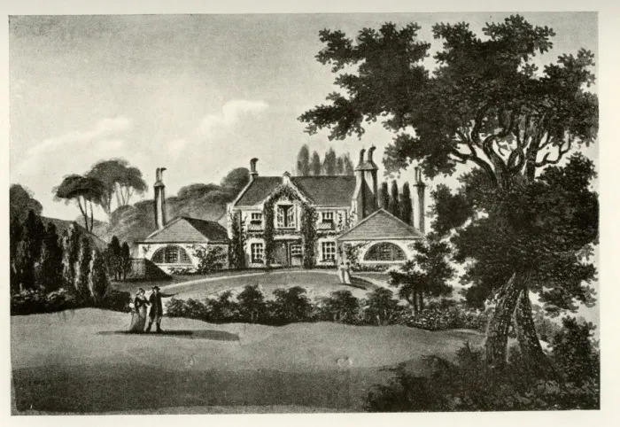 Framed Print : Home of Sarah Siddons, Westbourne Farm, London Framed Print : Home of Sarah Siddons, Westbourne Farm, London