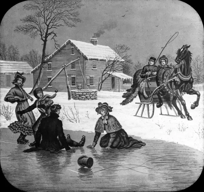 Framed Print : Home Sweet Home -- a tumble on the ice Framed Print : Home Sweet Home -- a tumble on the ice