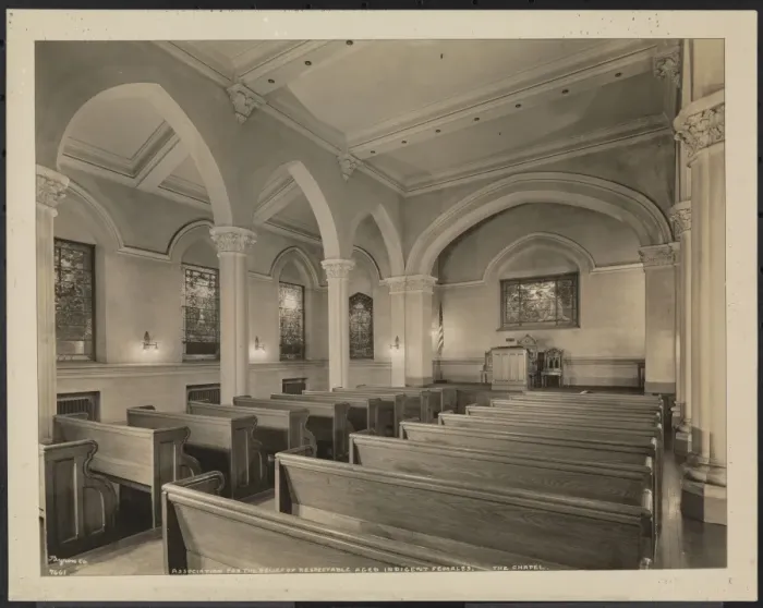 Framed Print : Homeless refuge chapel in New York Framed Print : Homeless refuge chapel in New York
