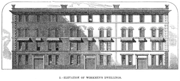 Framed Print : Homes for Workers Framed Print : Homes for Workers
