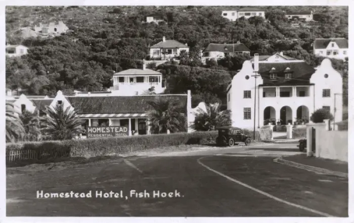 Framed Print : Homestead Hotel, Fishoek, Cape Peninsula, South Africa Framed Print : Homestead Hotel, Fishoek, Cape Peninsula, South Africa