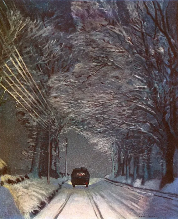 Framed Print : Homewards - for Christmas by Charles Pears Framed Print : Homewards - for Christmas by Charles Pears