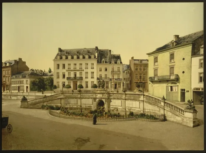 Framed Print : Hommage and York hotels, Spa, Belgium Framed Print : Hommage and York hotels, Spa, Belgium
