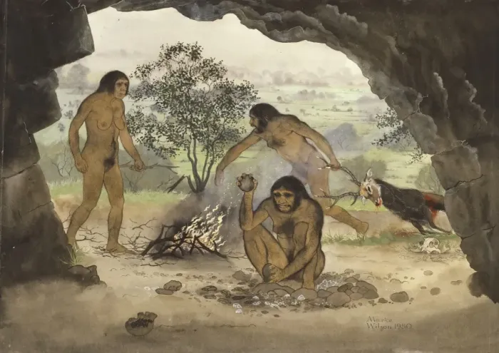 Framed Print : Homo erectus, Peking Man Framed Print : Homo erectus, Peking Man