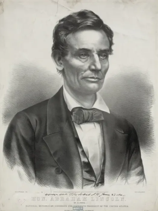 Framed Print : Hon. Abraham Lincoln: of Illinois, national Republican candi Framed Print : Hon. Abraham Lincoln: of Illinois, national Republican candi