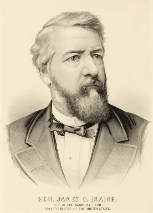 Framed Print : Hon. James G. Blaine Framed Print : Hon. James G. Blaine