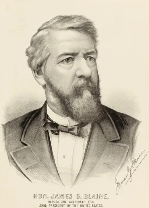 Framed Print : Hon. James G. Blaine Framed Print : Hon. James G. Blaine