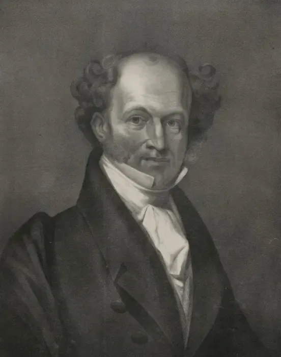 Framed Print : Hon. Martin Van Buren, Vice President of the United States