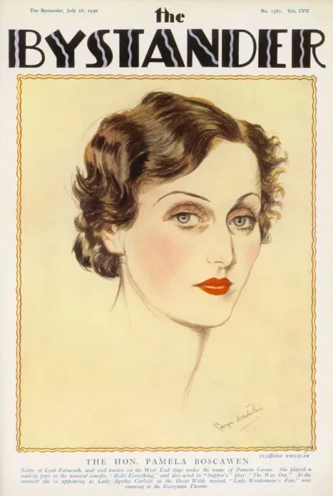 Framed Print : The Hon. Pamela Boscawen Framed Print : The Hon. Pamela Boscawen
