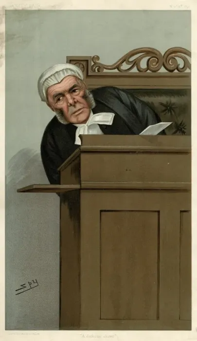 Framed Print : The Hon Sir James Bacon Framed Print : The Hon Sir James Bacon