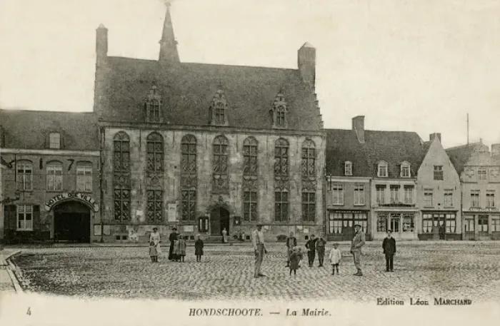 Framed Print : Hondschoote, France - City Hall Framed Print : Hondschoote, France - City Hall