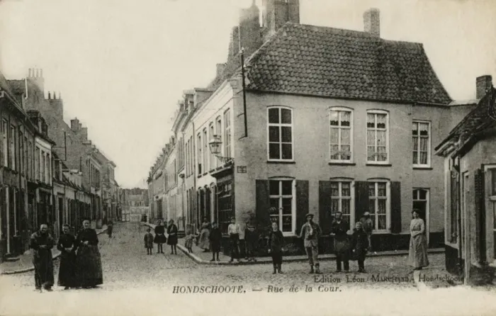 Framed Print : Hondschoote, France - Court Road Framed Print : Hondschoote, France - Court Road