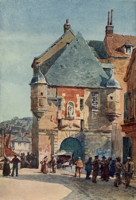 Framed Print : Honfleur, Harbour Gateway, France Framed Print : Honfleur, Harbour Gateway, France