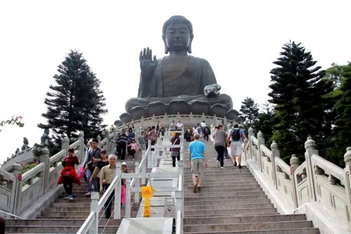 Framed Print : Hong Kong. The Tian Tan Big Buddha statue on Lantau Island in Hong Kong, China Framed Print : Hong Kong. The Tian Tan Big Buddha statue on Lantau Island in Hong Kong, China