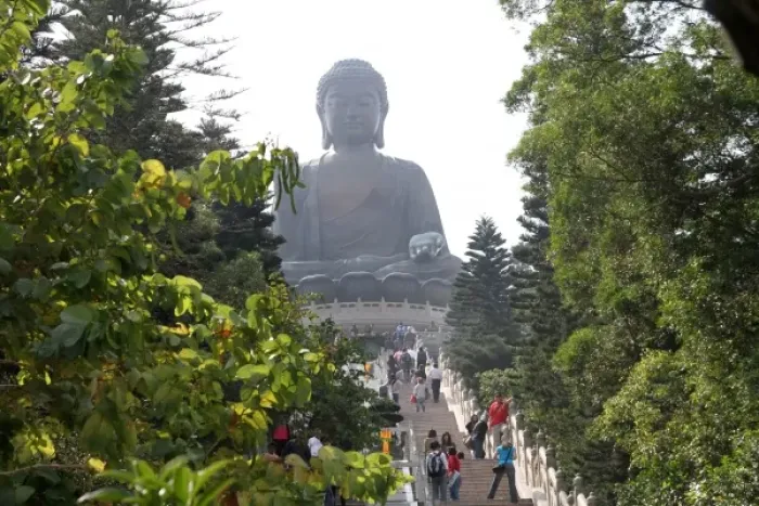 Framed Print : Hong Kong. The Tian Tan Big Buddha statue on Lantau Island in Hong Kong, China Framed Print : Hong Kong. The Tian Tan Big Buddha statue on Lantau Island in Hong Kong, China