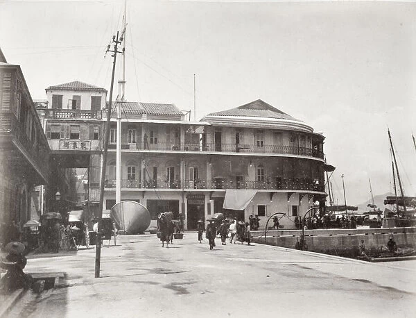 Hong Kong (China) c. 1880s - Harbour Masters Office