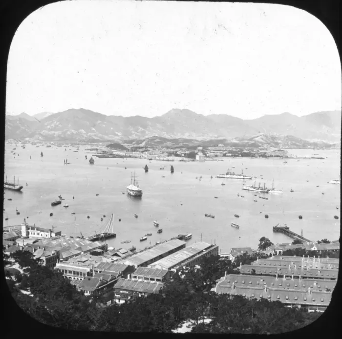 Framed Print : Hong Kong - Harbour from East Framed Print : Hong Kong - Harbour from East
