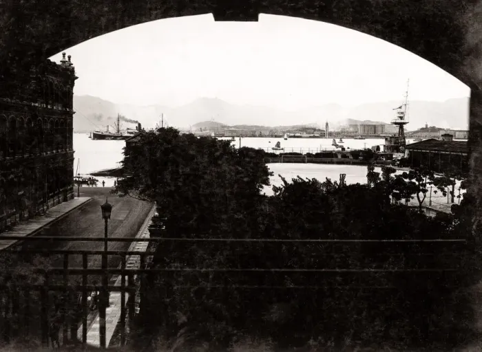 Framed Print : Hong Kong, looking out towards the Clock Tower Framed Print : Hong Kong, looking out towards the Clock Tower
