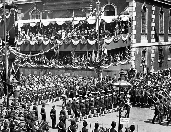 Framed Print : Hong Kong Police, Queen Victoria's Diamond Jubilee parade Framed Print : Hong Kong Police, Queen Victoria's Diamond Jubilee parade
