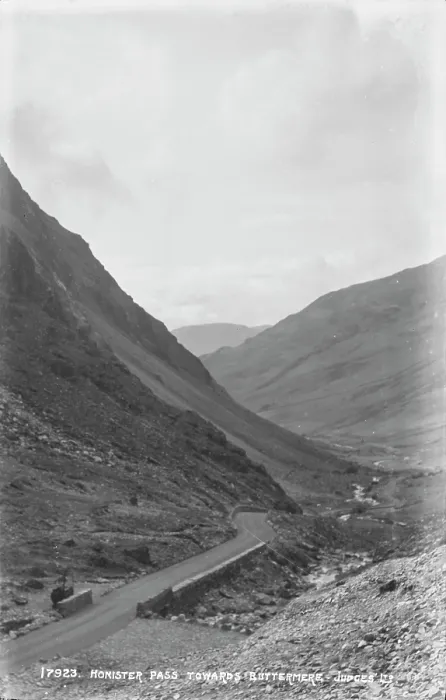 Framed Print : Honister Pass Toward Buttermere Framed Print : Honister Pass Toward Buttermere
