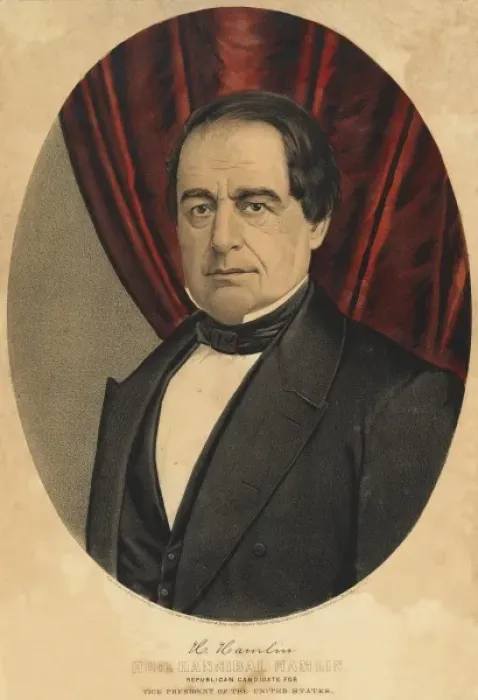 Framed Print : Honourable Hannibal Hamlin Framed Print : Honourable Hannibal Hamlin