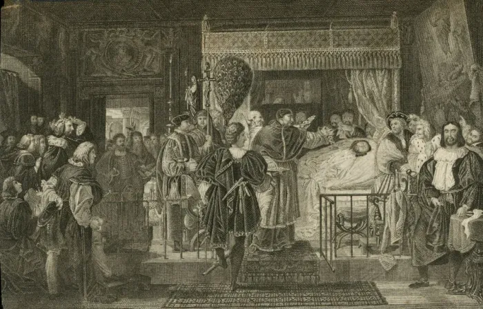 Framed Print : The Honours paid Raphael after his death, Rome, Italy Framed Print : The Honours paid Raphael after his death, Rome, Italy