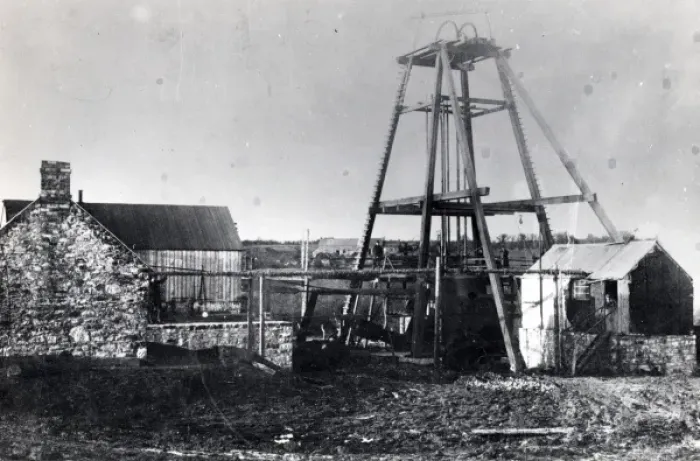 Framed Print : Hook Colliery, Pembrokeshire, South Wales
