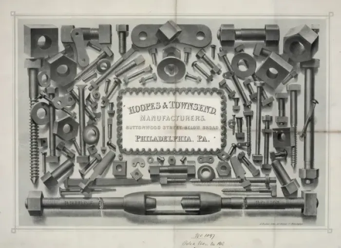 Framed Print : Hoopes & Townsend, manufacturers Philadelphia Framed Print : Hoopes & Townsend, manufacturers Philadelphia