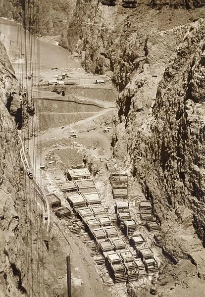 The Hoover Dam (Boulder Dam), Nevada, USA