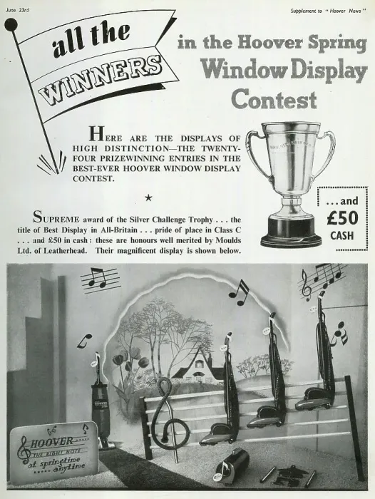 Framed Print : Hoover Vacuum Cleaner Window Display Framed Print : Hoover Vacuum Cleaner Window Display