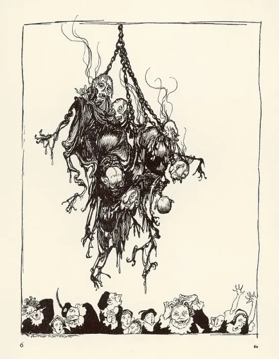 Framed Print : Hop Frog. HOP-FROG The miserable end of the King and his courtiers Framed Print : Hop Frog. HOP-FROG The miserable end of the King and his courtiers