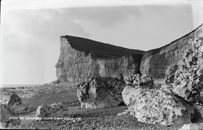 Framed Print : Hope Gap Cliffs Framed Print : Hope Gap Cliffs