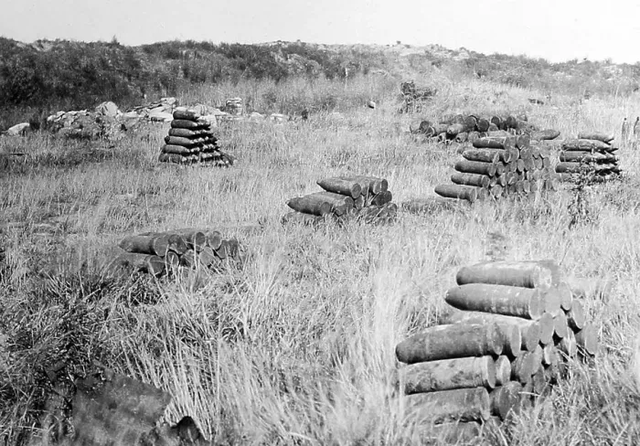 Framed Print : Hope munitions dump at Ypres during the First World War Framed Print : Hope munitions dump at Ypres during the First World War