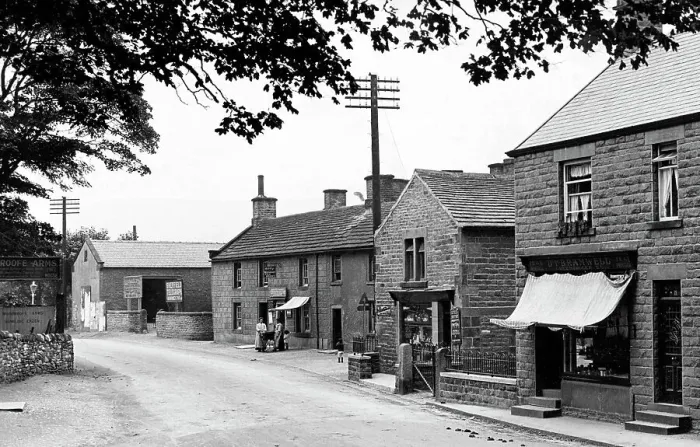 Framed Print : Hope - Town End early 1900s Framed Print : Hope - Town End early 1900s